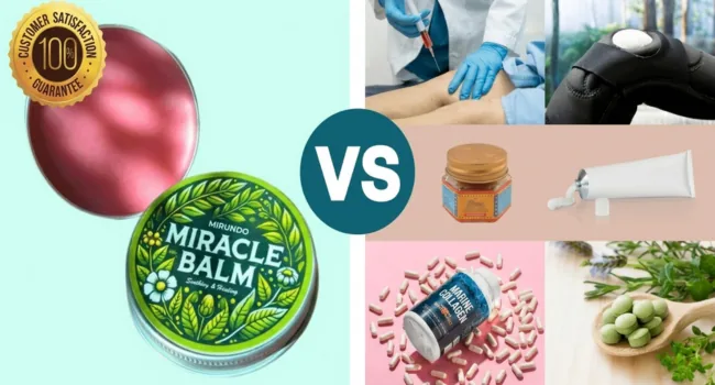 Mirundo Miracle Balm versus typical alternatives