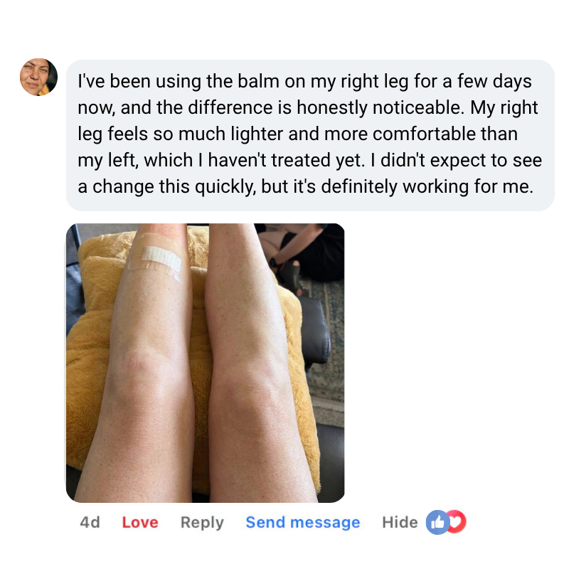 Mirundo Miracle Leg Balm benefits