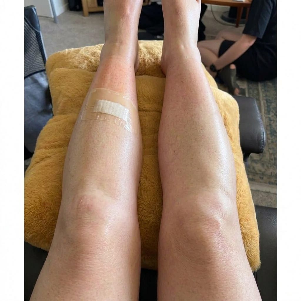Swollen ankle before Mirundo
