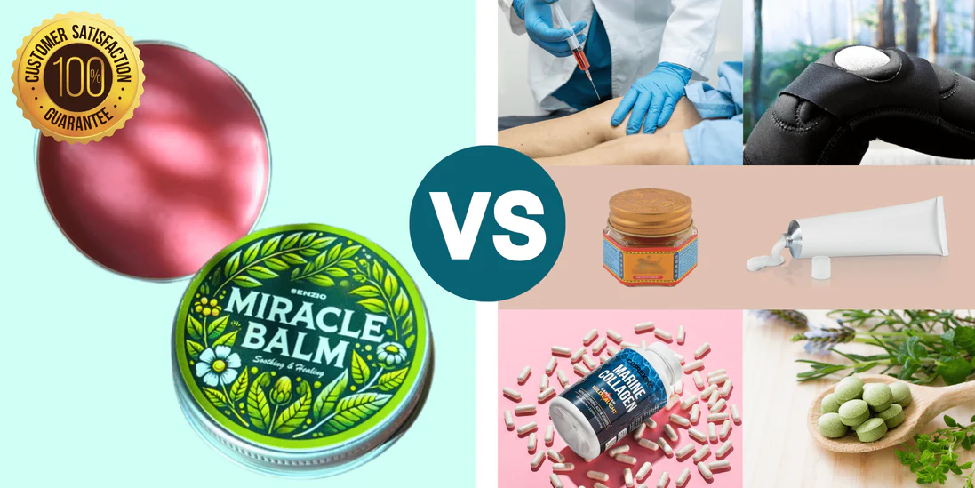 Mirundo Miracle Balm versus typical alternatives